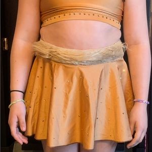 Custom lion costume she was an adult small